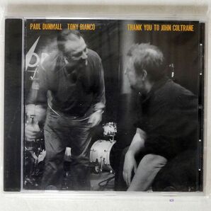 未開封 PAUL DUNMALL & TONY BIANCO/THANK YOU TO JOHN COLTRANE/SLAM SLAMCD 290 CD □の画像1
