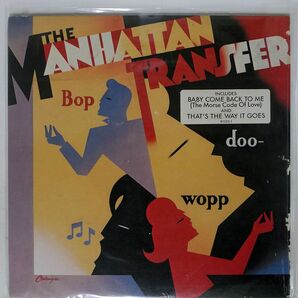 米 MANHATTAN TRANSFER/BOP DOO-WOPP/ATLANTIC 812331 LPの画像1