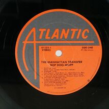 米 MANHATTAN TRANSFER/BOP DOO-WOPP/ATLANTIC 812331 LP_画像2