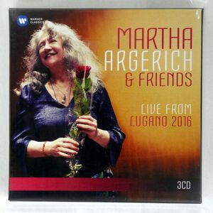 紙ジャケ MARTHA ARGERICH & FRIEND/LIVE FROM LUGANO 2016/WARNER CLASSICS 0190295831653 CD