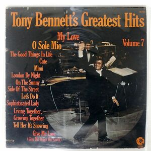 TONY BENNETT/TONY BENNETT’S GREATEST HITS VOLUME 7/MGM SE4929 LP