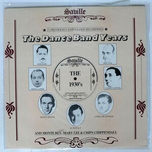 VA (GERALDO)/DANCE BAND YEARS - THE 1930’S/SAVILLE SVL168 LP