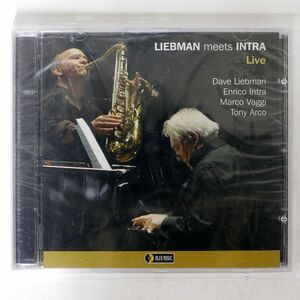 未開封 DAVE LIEBMAN & ENRI/LIEBMAN MEETS INTRA-LI/INTRA ENRICO AFMCD133 CD □