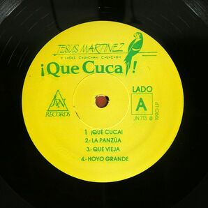 JESUS MARTINEZ/QUE CUCA!/J&N JN713 LPの画像2