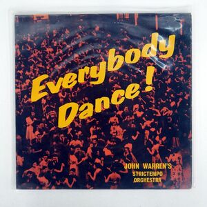 英 JOHN WARREN’S STRICTEMPO COMBO/EVERYBODY DANCE!/PYE NPL18066 LP