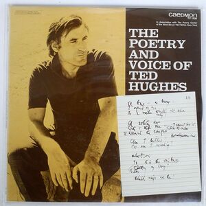 TED HUGHES/POETRY AND VOICE OF TED HUGHES/CAEDMON TC1535 LP