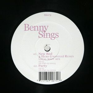 英 BENNY SINGS/NEW BED/SONAR KOLLEKTIV SK073 12