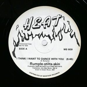 米 プロモ RUMPLE-STILTS-SKIN/I THINK I WANT TO DANCE WITH YOU/HEAT MS609 12の画像1