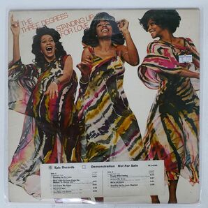 米 THREE DEGREES/STANDING UP FOR LOVE/EPIC AL34385 LPの画像1