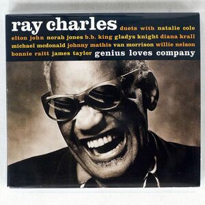 デジパック RAY CHARLES/GENIUS LOVES COMPANY/CONCORD RECORDS CCD-2248-2 CD □