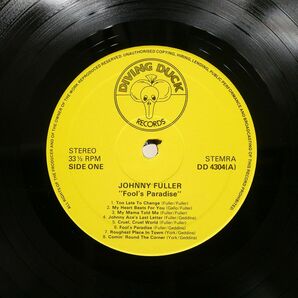 JOHNNY FULLER/FOOL’S PARADISE/DIVING DUCK DD4304 LPの画像2