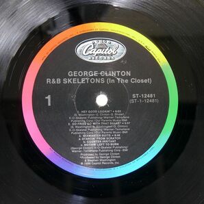 米 GEORGE CLINTON/R&B SKELETONS IN THE CLOSET/CAPITOL ST12481 LPの画像2