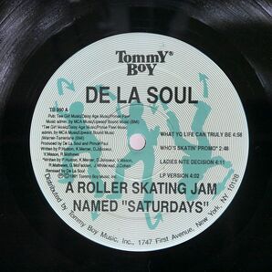 米 DE LA SOUL/A ROLLER SKATING JAM NAMED "SATURDAYS"/TOMMY BOY TB990 12の画像2