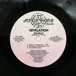 REVELATION/SYNTH-IT FIRST POWER/ATMOSPHERE RECORDS AT 1
