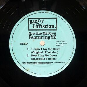 RAE & CHRISTIAN/NOW I LAY ME DOWN/P-VINE RECORDS PLP-6335 12の画像2