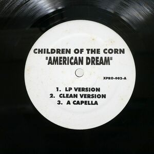 米 プロモ CHILDREN OF THE CORN/AMERICAN DREAM HARLEM U.S.A./NOT ON LABEL XPRO002 12