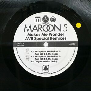 MAROON/MAKES ME WONDER/AV8 AV752 12の画像2