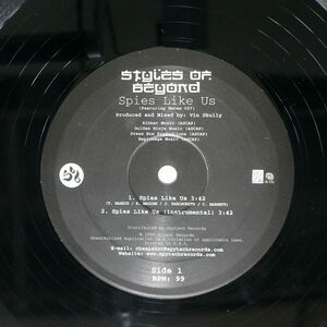 米 STYLES OF BEYOND/SPIES LIKE US/BILAWN BR2527 12