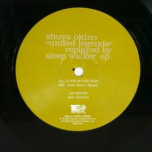 SHUYA OKINO 沖野修也/UNITED LEGENDS REPLAYED BY SLEEP WALKER EP./ESPECIAL DISTRIBUTION ESPD018 12の画像2