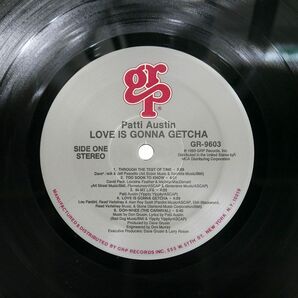 米 PATTI AUSTIN/LOVE IS GONNA GETCHA/GRP GR9603 LPの画像2