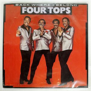 米 FOUR TOPS/BACK WHERE I BELONG/MOTOWN 6066ML LP