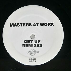 米 MASTERS AT WORK/GET UP (REMIXES)/CUTTING CR314 12の画像1
