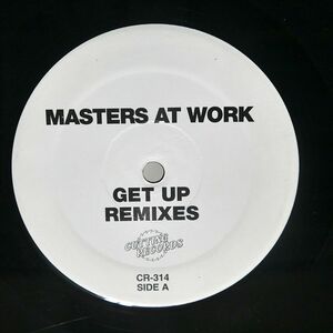 米 MASTERS AT WORK/GET UP (REMIXES)/CUTTING CR314 12