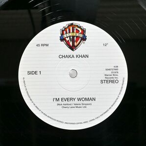 英 CHAKA KHAN/I’M EVERY WOMAN / AIN’T NOBODY/WARNER BROS. 5046727660 12の画像2