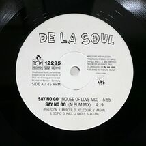 独 DE LA SOUL/SAY NO GO/BCM 12295 12_画像2