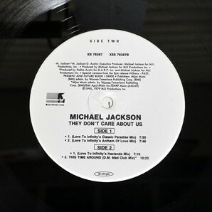 MICHAEL JACKSON/THEY DON’T CARE ABOUT US/EPIC DANCE 49X 78212 12の画像2