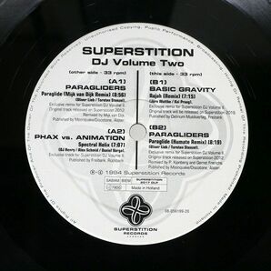 VA/SUPERSTITION DJ VOLUME TWO/SUPERSTITION SUPERSTITION2017DLP LPの画像2