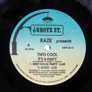 RAZE/ITS A PARTY/GROVE ST. GSR021 12