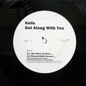 EU プロモ KELIS/GET ALONG WITH YOU/VIRGIN VUSTDJ174 12