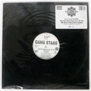 米 GANG STARR/NICE GIRL, WRONG PLACE RITE WHERE U STAND/VIRGIN 724383885916 12の画像1