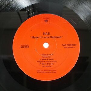 英 プロモ NAS/MADE U LOOK REMIXES/COLUMBIA CASPROR002 12