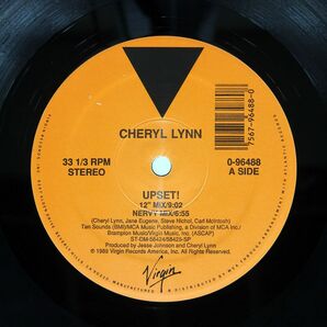 CHERYL LYNN/UPSET/VIRGIN 096488 12の画像2