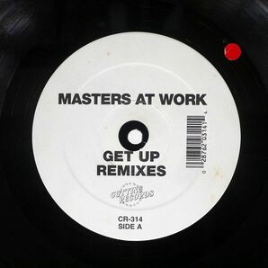 MASTERS AT WORK/GET UP (REMIXES)/CUTTING CR314 12の画像1