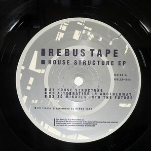 REBUS TAPE/HOUSE STRUCTURE EP/REEL MUSIQ RLEP044 12の画像2