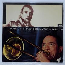 独 モノラル盤 DJANGO REINHARDT/DAJNGO REINHARDT & DICKY WELLS IN PARIS 1937/INTERNATIONAL POLYDOR PRODUCTION 423232 LP_画像1