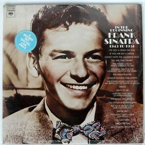 米 FRANK SINATRA/IN THE BEGINNING 1943 TO 1951/COLUMBIA KG31358 LPの画像1