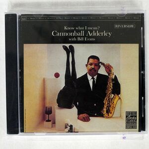 CANNONBALL ADDERLEY WITH BILL EVANS/KNOW WHAT I MEAN?/ORIGINAL JAZZ CLASSICS OJCCD-105-2 CD □