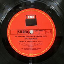 独 KLEMPERER/BEETHOVEN: EROICA (3. SINFONIE ES-DUR OP. 55)/HIS MASTER’S VOICE 1C05300501X LP_画像2