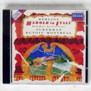 ZUKERMAN/MONTREAL/DUTOIT/BERLIOZ; HAROLD IN ITALY/DECCA 421 193 2 CD □