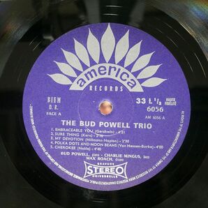 仏 ペラ BUD POWELL/SAME/AMERICA 30AM6056 LPの画像2