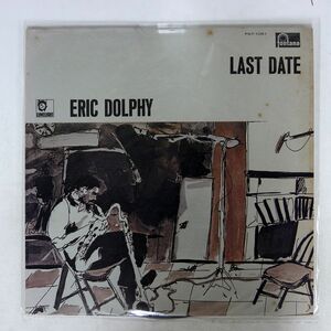 エリック・ドルフィー/LAST DATE/FONTANA PAT1051 LP