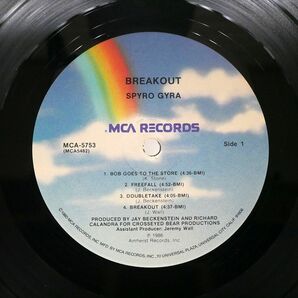 米 SPYRO GYRA/BREAKOUT/MCA MCA5753 LPの画像2