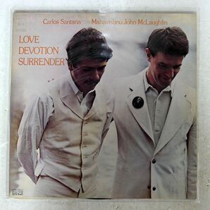 CARLOS SANTANA/LOVE DEVOTION SURRENDER/CBSSONY SOPL200 LPの画像1