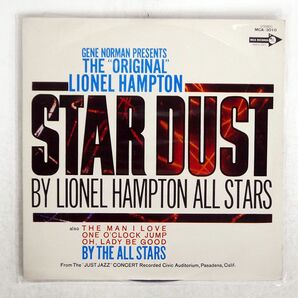 LIONEL HAMPTON ALL STARS/GENE NORMAN PRESENTS THE "JUST JAZZ" CONCERT/MCA MCA3010 LPの画像1