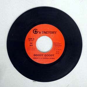 CHRISSY D & GENERAL DEGREE/GOODY GOODY/G’S FACTORY GF001 7 □の画像1