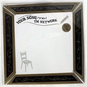 TM NETWORK/YOUR SONG/EPIC 123H183 LPの画像1